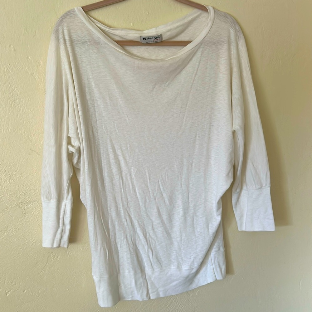 White Michael Stars the original shirt OSFA